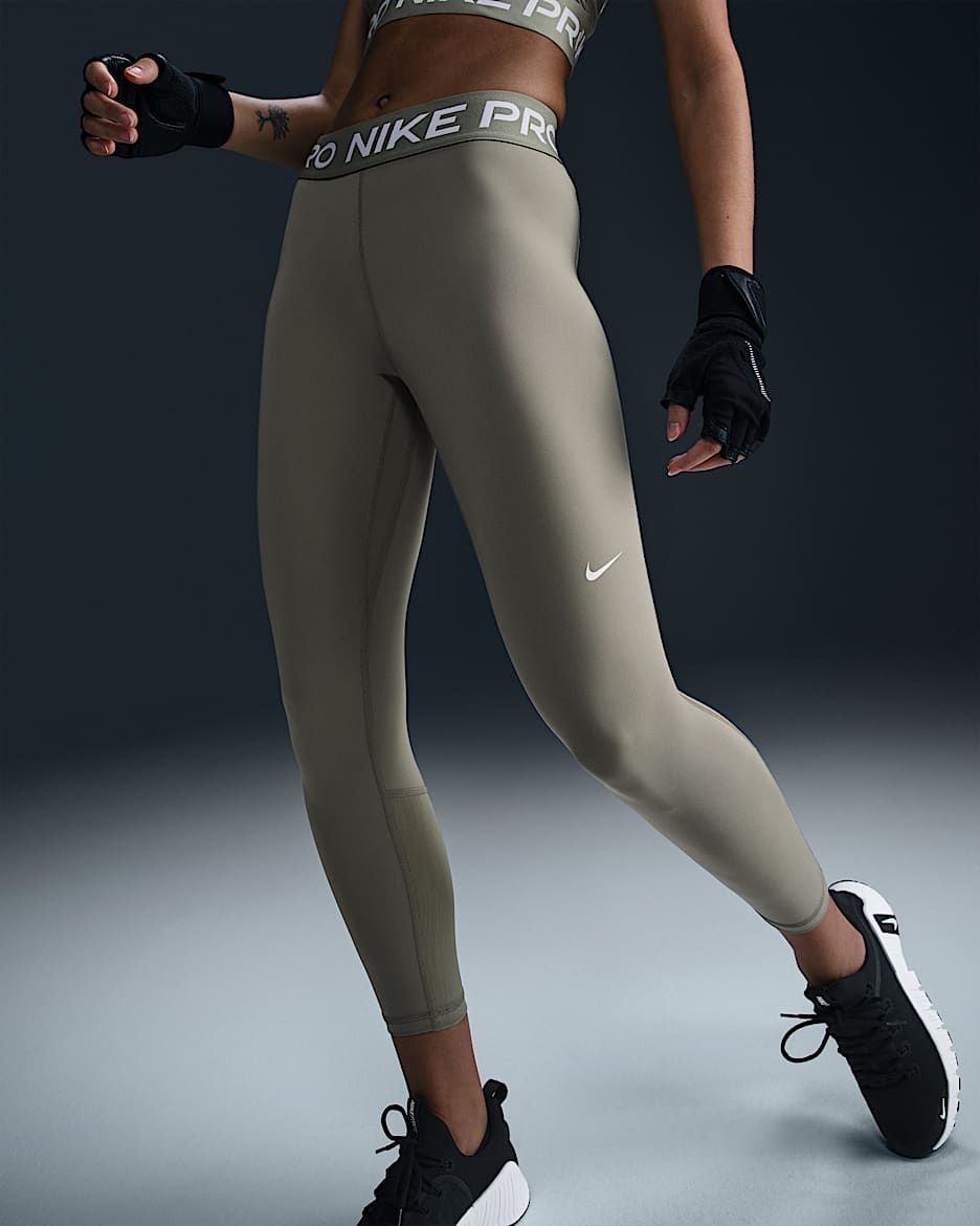 Nike mesh panel tights online